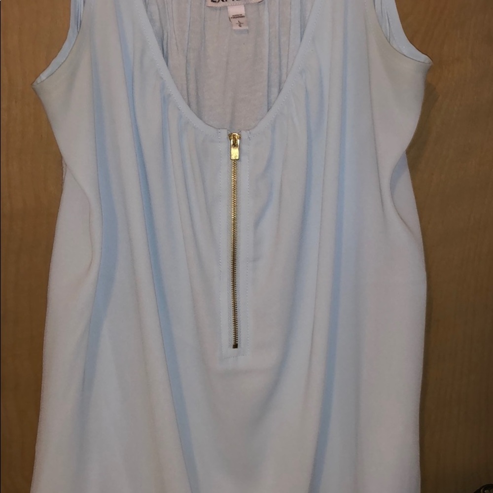 Express Light Blue Tank - Picture 3 of 5